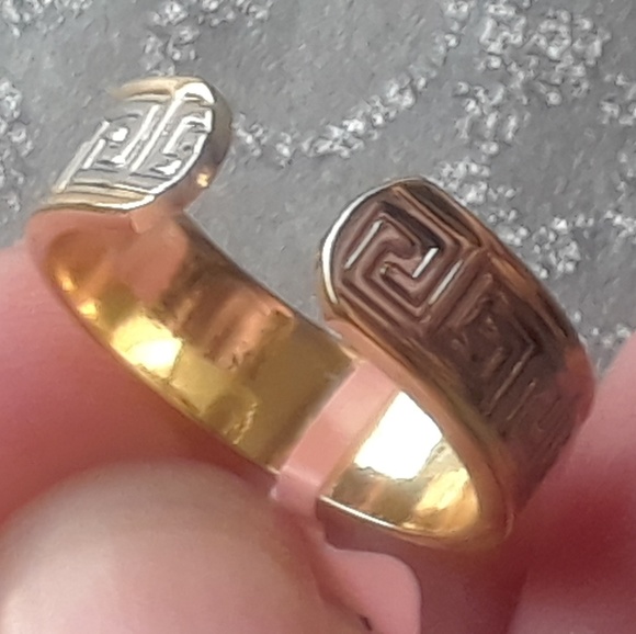 🍒Nwt  Pain Reducing Magnet Tribal Ring 8 - Picture 4 of 8